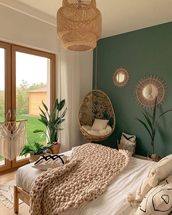 Green Bedroom Essentials: From Bedding to Wall Art