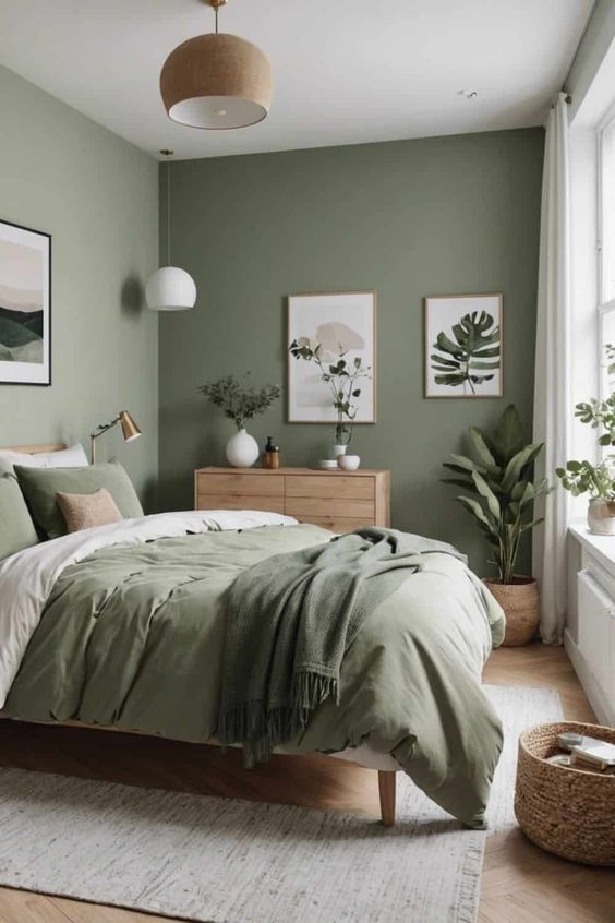 Green Dream: Creating a Bedroom Inspired by Nature