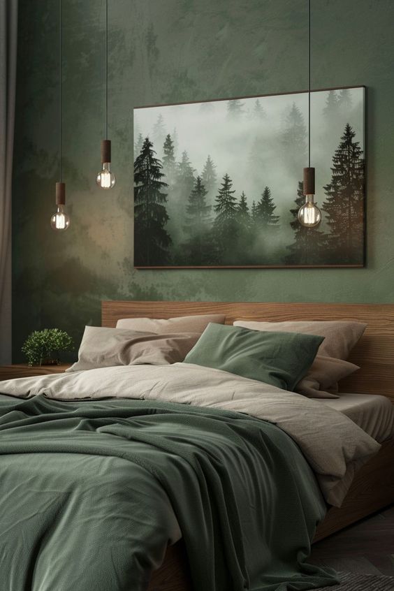 Transform Your Space: Stunning Green Tone Bedroom Designs