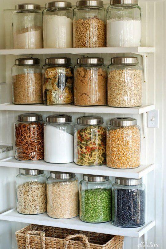 Use mason ⁣jars for ⁤stylish storage solutions in your small kitchen