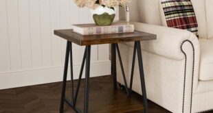 Compact Side Tables with Charging Stations for Small Spaces