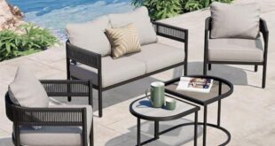 Chic Outdoor Furniture Sets for a Stylish Patio Experience