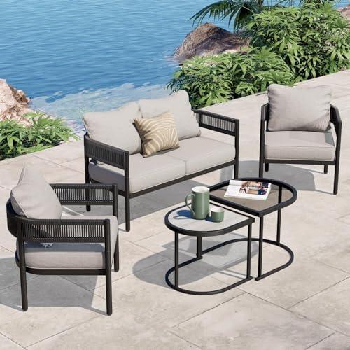 Chic Outdoor Furniture Sets for a Stylish Patio Experience