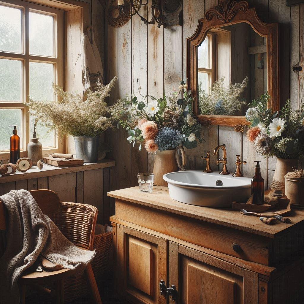 Vintage-inspired fixtures add⁤ character ‌to your farmhouse ‌bathroom