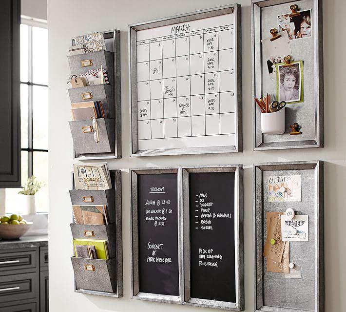 Hang a wall calendar in your small kitchen for organization