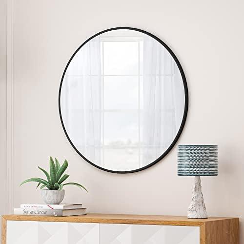 Stylish Oval LED Mirror with Adjustable‌ Brightness & Colors