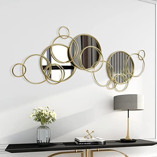 Stylish Oval LED Mirror with Adjustable Brightness & Colors