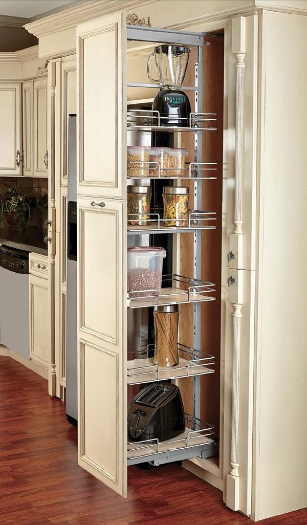 Implement pull-out pantry shelves ⁤for maximum efficiency in your small kitchen