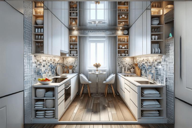 Incorporate intricate tile backsplashes‍ for a⁢ chic focal point in your small kitchen