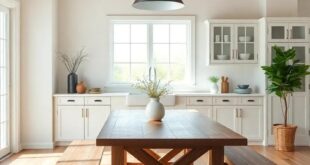 Transform Your Space: Embrace the Charm of Farmhouse Kitchen Tables with Benches